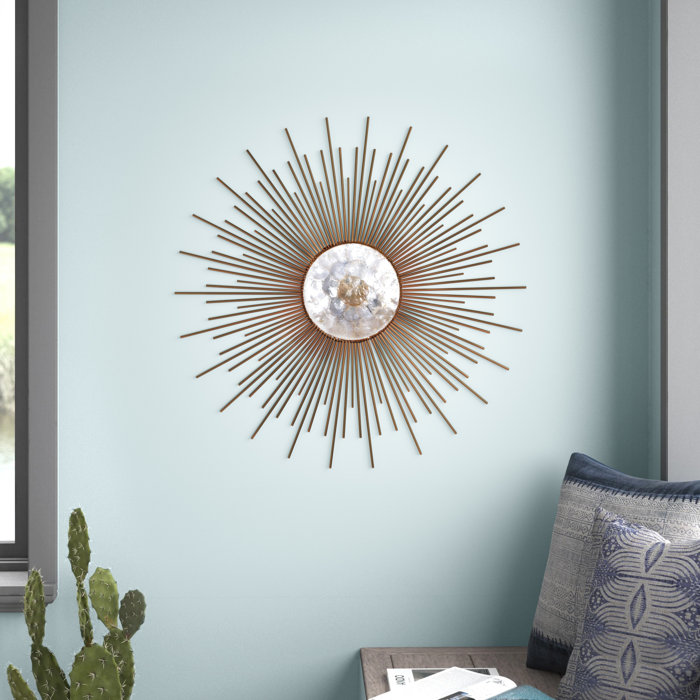 Mistana™ Metal Capiz Wall Decor & Reviews Wayfair